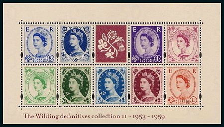 2003 Wilding II Miniature Sheet